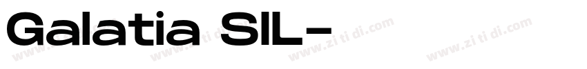 Galatia SIL字体转换